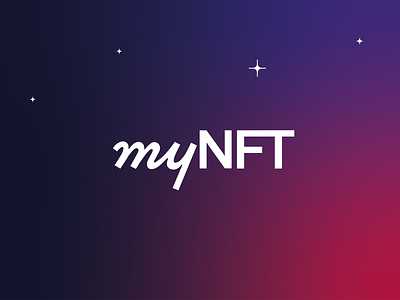 Brand identity for myNFT