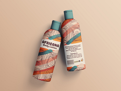 Africana branding design illustration packaging design