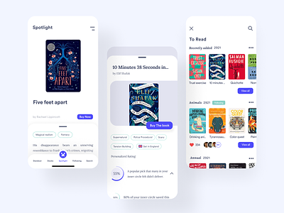 A better way to discover books book app book cover book design book review clean clean ui discover ebook minimal reading reading app