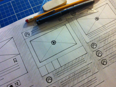 Wireframe zeddit