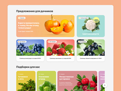 Garden🍊Set design minimal ui ux web