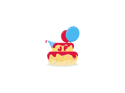 Party Icon 2 balloon cake candle confetti hat party party icon