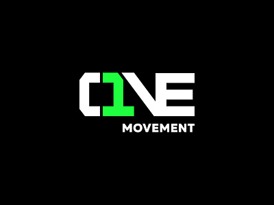 One movement logo by Edwin Carl Capalla on Dribbble
