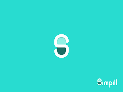 S / Pill flat design logo logo design logo inspiration mark medicine minimal pill simple symbol