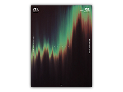 039 abstract art challenge design everyday glitch illustration poster