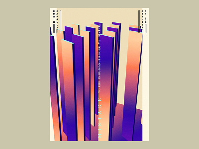 054 abstract art challenge design everyday glitch illustration poster