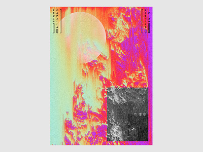 078 abstract art challenge design everyday glitch illustration poster