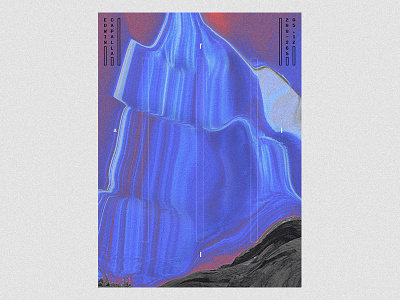 209 abstract art challenge design everyday glitch illustration poster