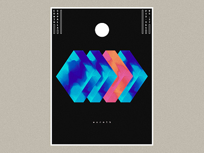 213 abstract art challenge design everyday geometric illustration poster