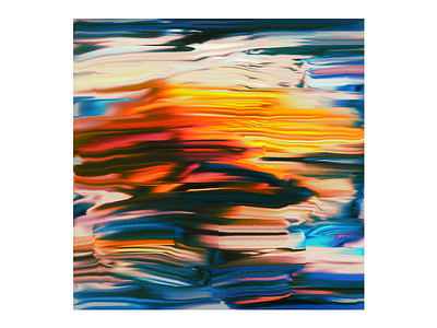 Experimenting #82 glitch art challenge illustration design abstract album art album cover aesthetic music album