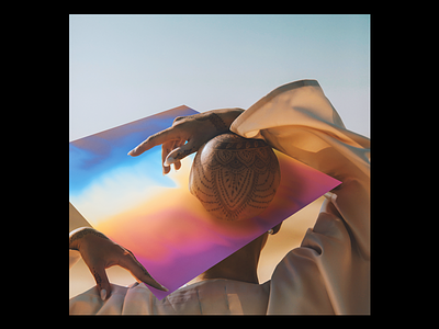 Experimenting #86 abstract album album art cover design ep glitch illustration music