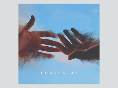 That's us - Anson Seabra abstract album art cd cover design digital ep hands lp sleeve vinyl