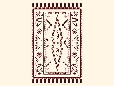 rug screenprint template I