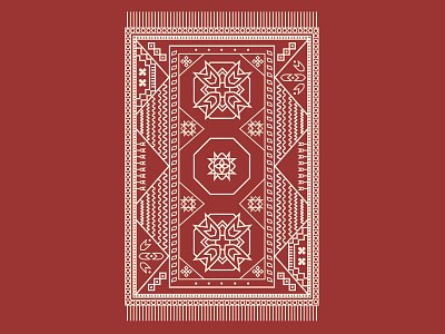 rug screenprint template