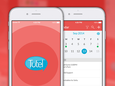 Tutel design interface design ios mobile app uidesigner visualdesign webapp