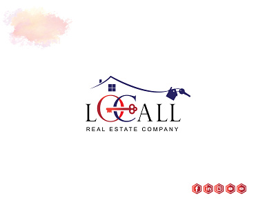 Local real estate company logo luxury signature