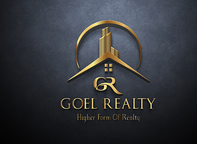 Creative real estate logo design for brand vector image 3d animation branding creativity design famous design graphic design illustration illustrator logo motion graphics ui