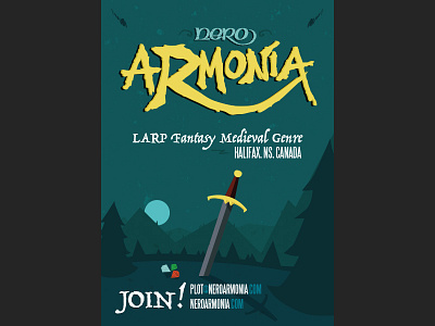 Nero Armonia Poster