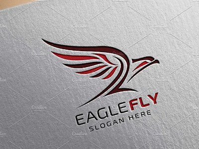 Eagle Fly v2 Logo Template