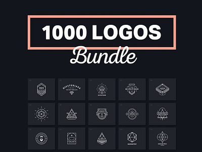 1000 Logos & Badges