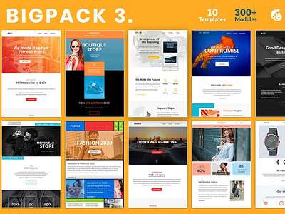 BigPack 3 Email-Template Bundle