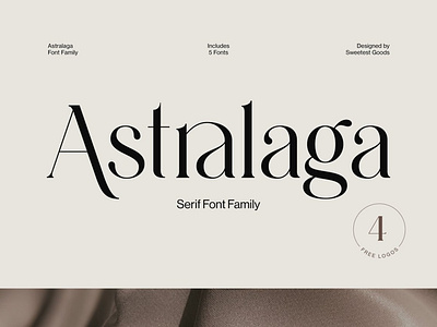 Astralaga - Elegant Font Family