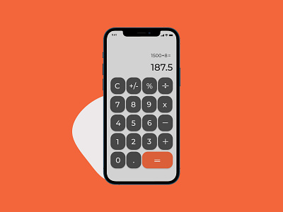 Calculator| Daily UI Challenge 004