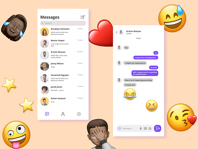 Direct Messaging | Daily UI Challenge 012