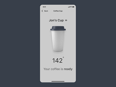 Coffee App UI