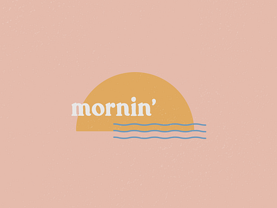 mornin' flat illustration retro