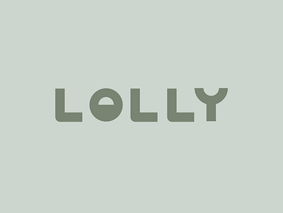 Lolly Jewelry Logo austin branding design flat line logo