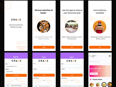 'CRAVE' - The Restaurant app