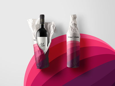 WineGlobe Product package branding branding design illustration logo mockup onlineshop onlinestore typography vector wine wine label winery
