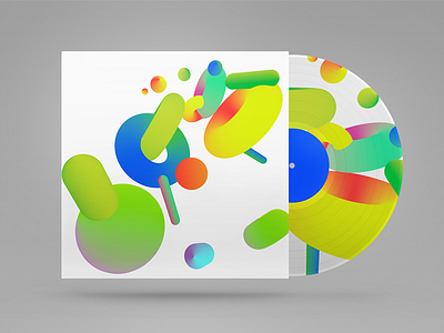 Album Mockup abstract album c4d cd cover mockup