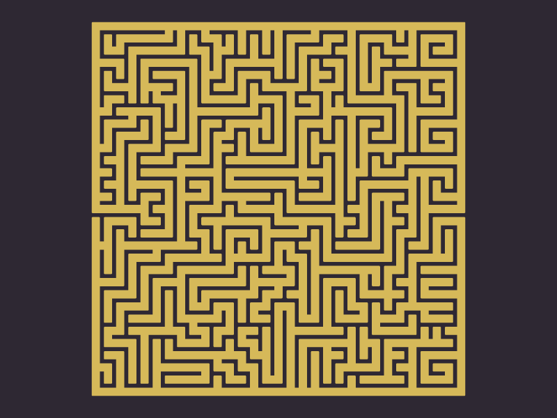 Mystery labyrinth