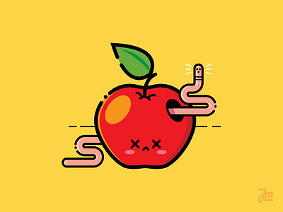 An apple