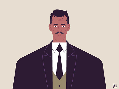 Work in progress - Businessman animation business businessman character character design design face gentleman hair illustration man people portrait suit