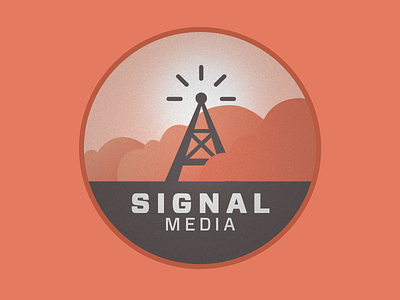 Signal cool logo modern oldschool retro vector vintage