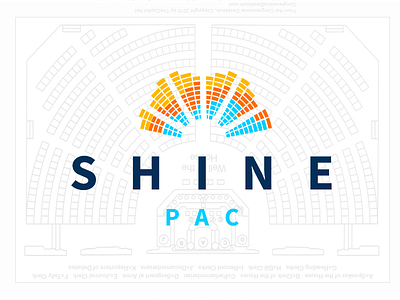 Shine PAC branding democrat logo politics progressive shine sun women