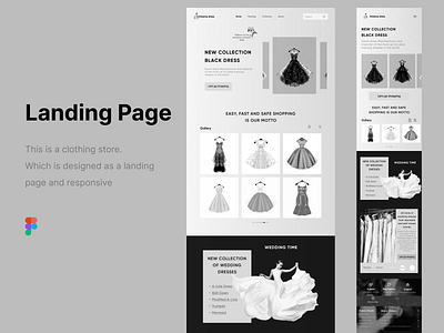 Landing Page bird black branding challenges design dotchallenge dotchallenges landing page ui white