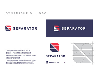 SEPARATOR logo design branding logo logo design logotype