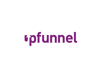 Upfunnel branding logo design logotype minimal negative space web logo