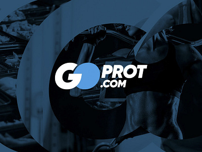 Goprot logo branding fitness logo design monogram nutrition sport supplement web logo