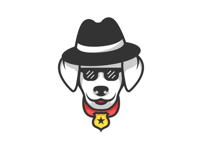 Spy Dog Logo by Vyraz on Dribbble