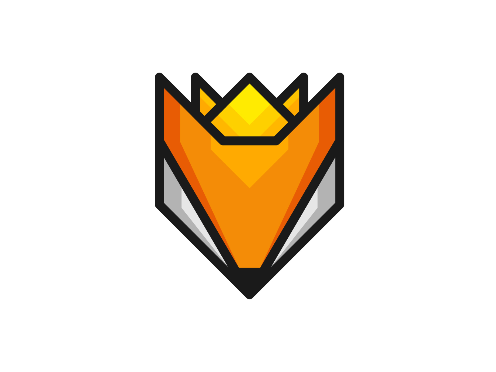 Fox King Logo by Vieri Agustian on Dribbble