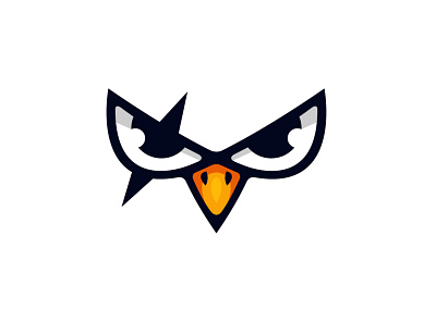 Angry Bird Eye Logo angry animal bird branding design eagle exclusive eye eyes face falcon focus hawk identity illustration logo mad predator scar vector