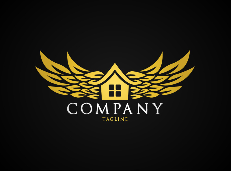Royal Wing House Logo by Vyraz on Dribbble