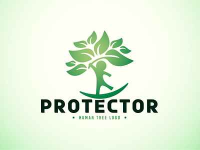Protector Human Tree Logo