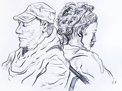 More Train Sketches illustration sketch