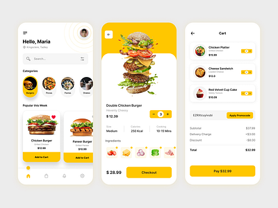 Food Delivery Concept App